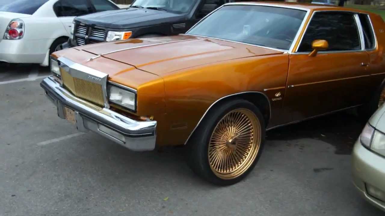 Candy gold cutlass on all gold daytons!!! 