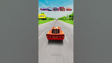 McQueen Vs Mater Vs Sally Vs Doc Hudson Vs Ramone Cars Beamingdrive 