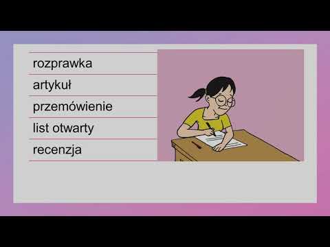 Język polski - SP - egzamin ósmoklasisty. Wypowiedzi o charakterze argumentacyjnym