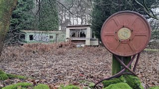 Abandoned Static Caravan Graveyard. Everything Left Behind