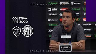 Entrevista | Coletiva pré-jogo Londrina x Operário - Pablo