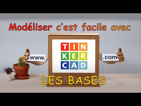 Tinkercad - les bases !#56 #TINKERCAD #modelisation 3D #impression3D