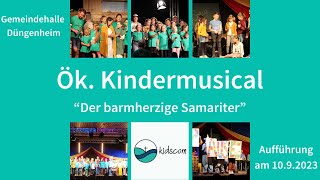 Kindermusical "Hilfe kennt keine Grenzen" Aufführung vom 10.9.2023