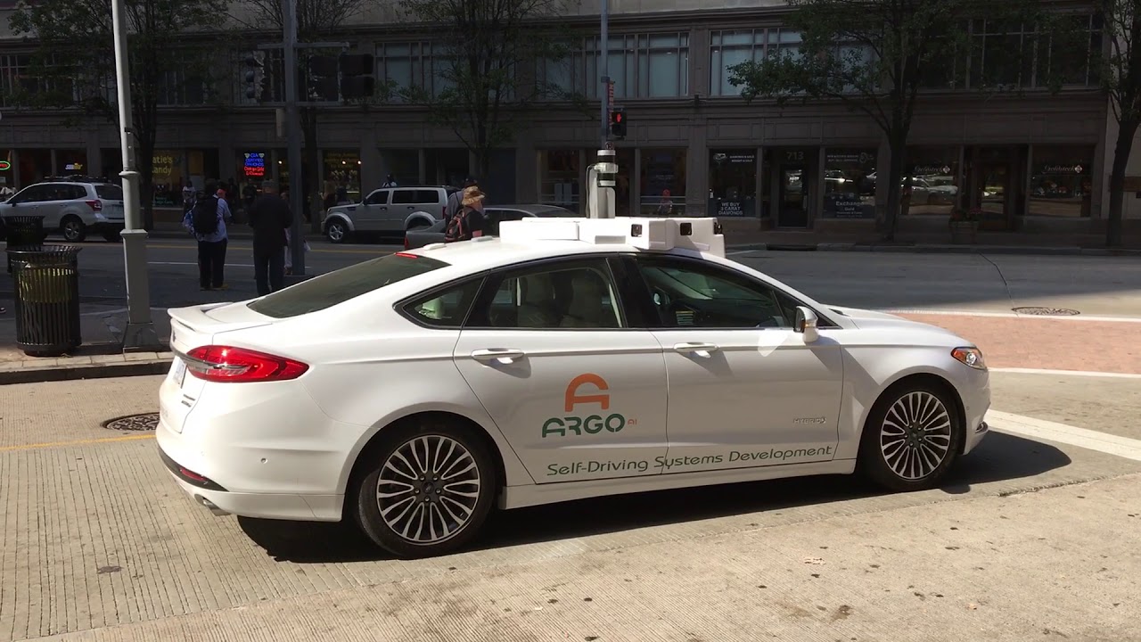 ARGO A.I. CAR IN PITTSBURGH