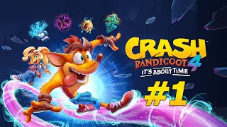 Na végre!!!! | Crash Bandicoot 4: It's About Time (PS, Modern) #1 - 10.05.