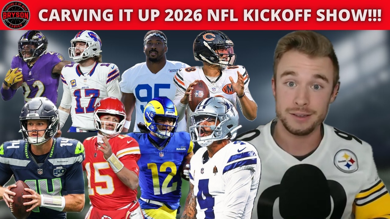 Carving It Up 2026 NFL Kickoff Show!!!