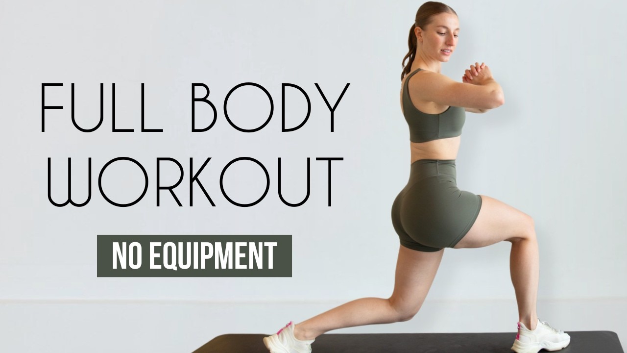 20 Min Full Body Workout (No Equipment)