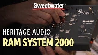 Heritage Audio RAM 2000 Desktop Monitoring System with Bluetooth | Sweetwater