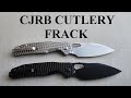 CJRB Frack - Textured Steel Handle