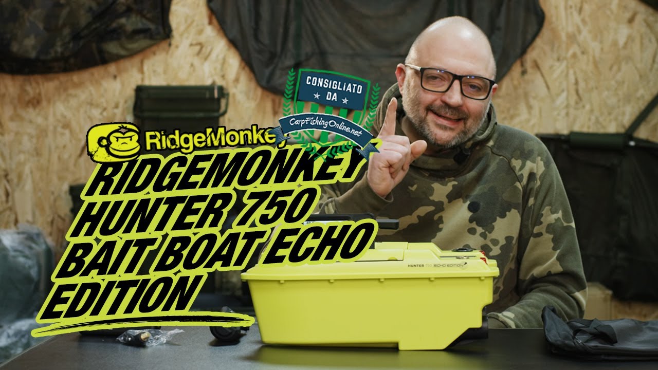 RidgeMonkey Hunter 750 Bait Boat Echo Edition | Consigliato da Carpfishingonline 211