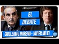 Guillermo Moreno - Javier Milei. El debate en A24 3/12/16