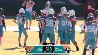 O D East Coast Bowl Highlights 2020 - Aidan Wright #58 - 6'1 163 - Class of 2025! Middle Linebacker