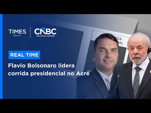 Pesquisa no Amapá: Flávio Bolsonaro chega a 44% contra 41% de Lula no 2º turno