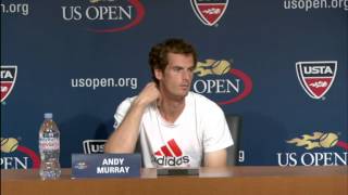 2012 US Open Press Conferences: Andy Murray (Pre-Event)