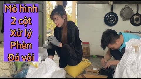 Hệ thống xử lý nước bị nhiễm sắt , phèn , đá vôi hiệu quả / lọc nước thiên hà #vậtliệulọcnước