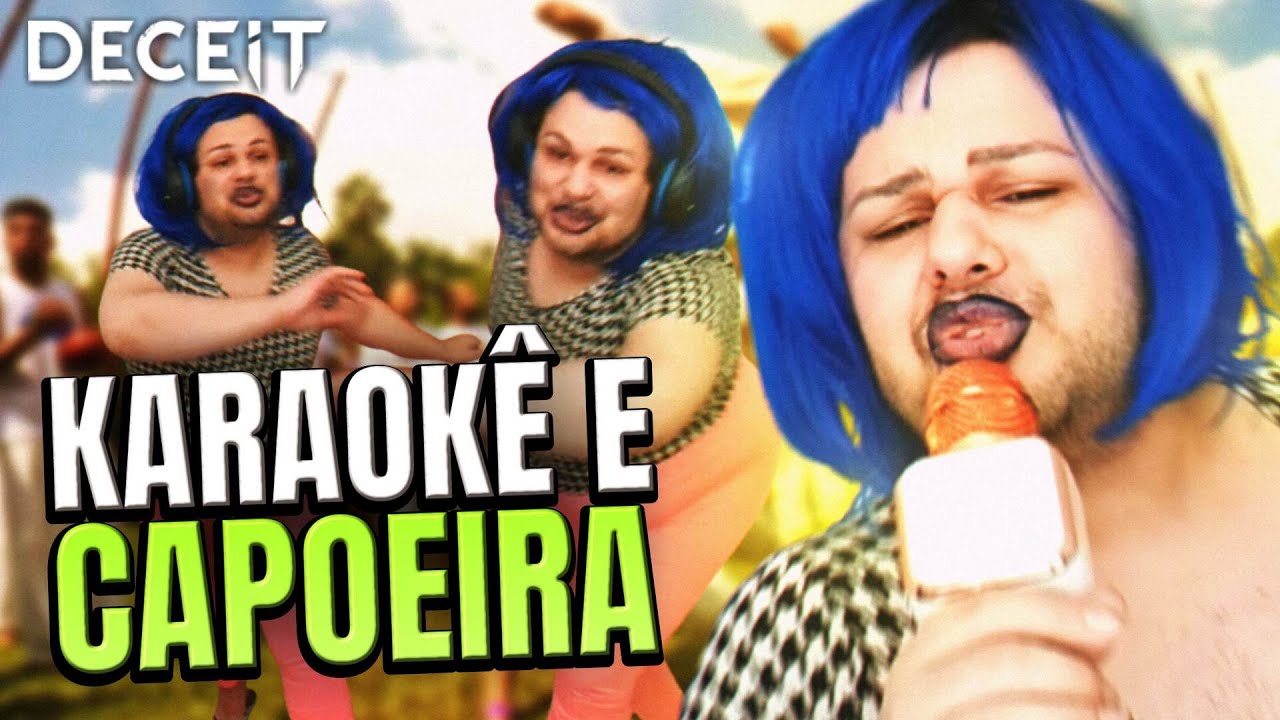 Dei aula de CAPOEIRA e fiz o KARAOKÊ DA LOBA 🎤 | Deceit