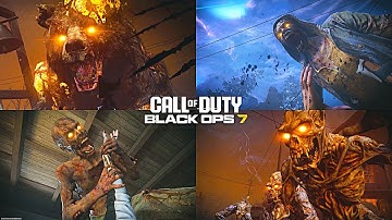 ALL Death Animations in Cod: Black Ops7 Beta Zombies