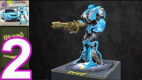 Robot War Gangstar Crime - Gameplay Walkthrough Part 2 (iOS, Android)