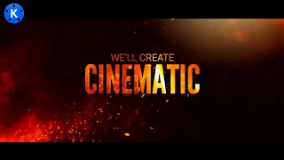 Cinematic Trailer Text with Kinemaster! | Creative Ajit | screenshot 4