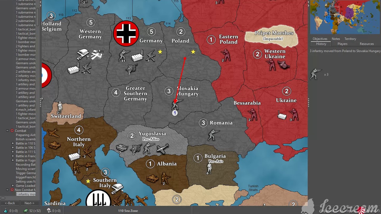 Axis and Allies a review of a balanced mod YouTube