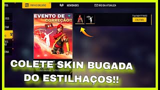 URGENTE! GARENA RESOLVEU A SKIN BUGADA DO ESTILHAÇOS? RESGATE AGORA SKIN BUGADA ATUALIZADO FREE FIRE