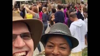 Tinder Couple --SoulTrain Annual Picnic/ Latin Jazz Concert @LACAMA!!--OleAndEP