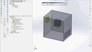 SolidWorks CAE 16 3  Flow Simulation Air Cooling of an Electronic Device