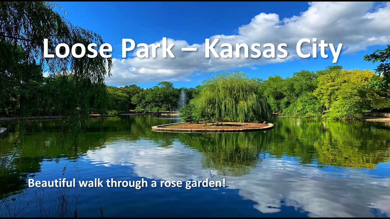 Loose Park Kansas City, MO Beautiful Garden Walk A 4K Walking Tour YouTube
