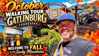 🍂 Gatlinburg Tennessee in October 2026 | Fall Walking Tour in the Smoky Mountains