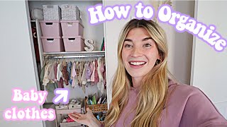 How I organize the Nursery & Tour💕