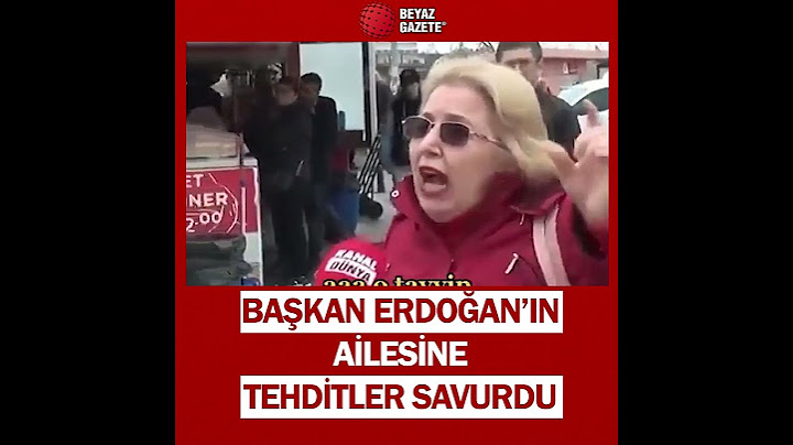 Cumhurbaşkanı Erdoğan'ın ailesine tehditler savurdu