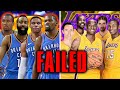 10 NBA Superteams That FAILED Miserably