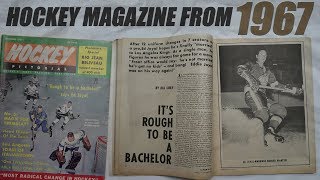 Opening A Hockey Magazine From 1967!