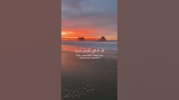 القارئ مختار الحاج || قال رب انصرني بما كذبون