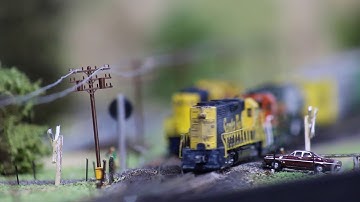 Tehachapi loop in N scale