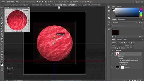 How to create planets and planet textures - Adobe Photoshop CC 2018