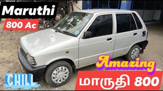 secondhand Maruthi 800 Ac car for sale in excellent condition Low budget|cars24 select Vishnu cars