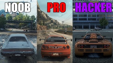 NOOB vs PRO vs HACKER in MOSTWANTED 2012