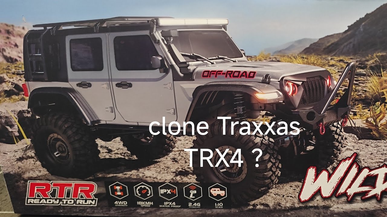 HB R1011 clone Traxxas TRX4 - YouTube
