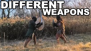 Sword & Shield vs Different Weapons | Chillin Sparring
Sword and shield tested against different weapons:
spear, sword, shield and axe.
No choreography. No drills.
Just live sparring and adaptation.
Same setup on my side - every new weapon changes the game.
This is not about what is “better” or “worse”.
These are personal observations from live contact sparring, not absolute truths.
Filmed outdoors to keep it as close to real conditions as possible.
Start supporting this channel and get these bonuses:
https://www.youtube.com/channel/UCHL8K8FCLYe6Mx O9LK4kg/join Sword & Shield vs Different Weapons | Chillin Sparring