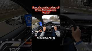 garmen cars ki speed warning sounds,audi RS6 sound is crazy 🔥 #shorts