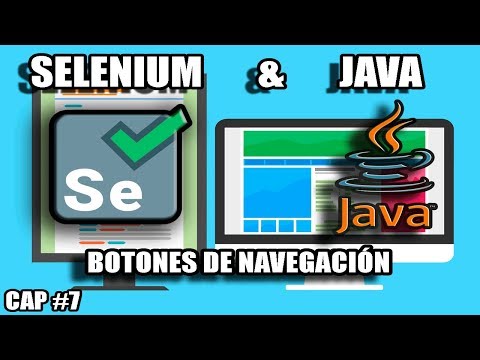 Cap #7 | Curso Java con Selenium | Botones de navegacion