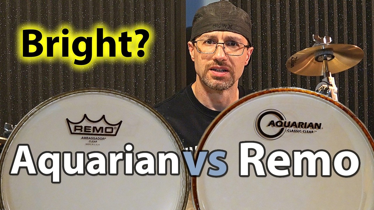 🥁 aquarian vs remo: are your toms wearing the wrong head?