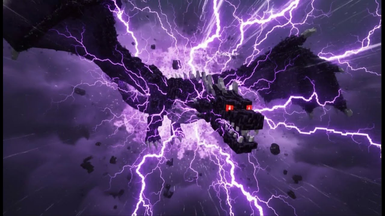 Minecraft Battle with Ender Dragon (Minecraft Animation) - YouTube