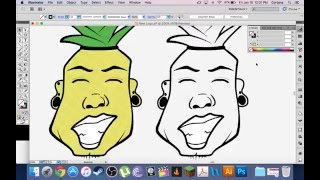 Making of The Pineapple Head - Art Time-lapse