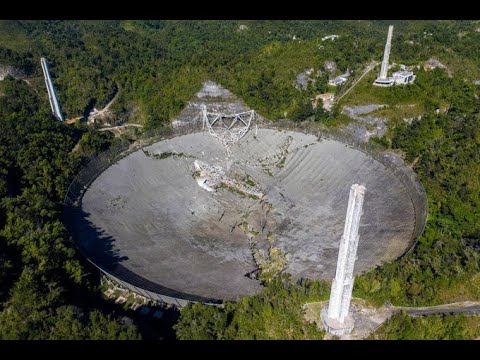 Связь с инопланетянами потеряна! В Пуэрто Рико обрушился телескоп Аресибо!