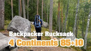 Backpacker Rucksack Für Jedes Abenteuer - 4 Continents 8510 Von Outdoorer