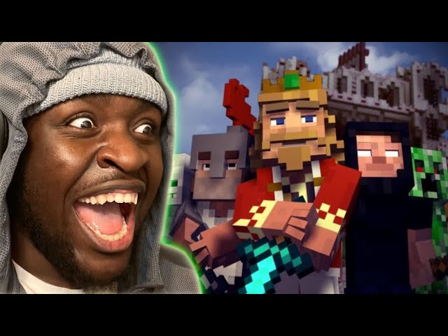 THE MINECRAFT STORY WE NEEDED!!!! | Fallen Kingdom Parts 1-4 REACTION!!! class=