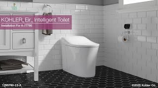 Installation - Eir Intelligent Toilet