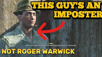 ROGER WARWICK IS NOT WHO HE SEEMS #FALLOUT4 #FALLOUT #fallout4playthrough #gameplay